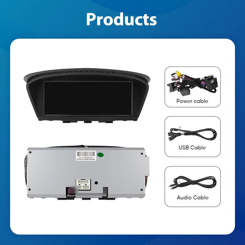Android Head Unit With Carplay For E60 E61 E90 E91 E92 E93
