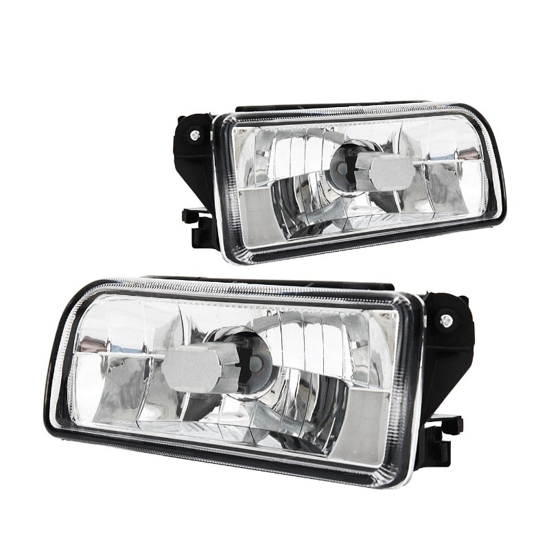 BMW E36 Yellow/Smoked/White Front Bumper Fog Lights