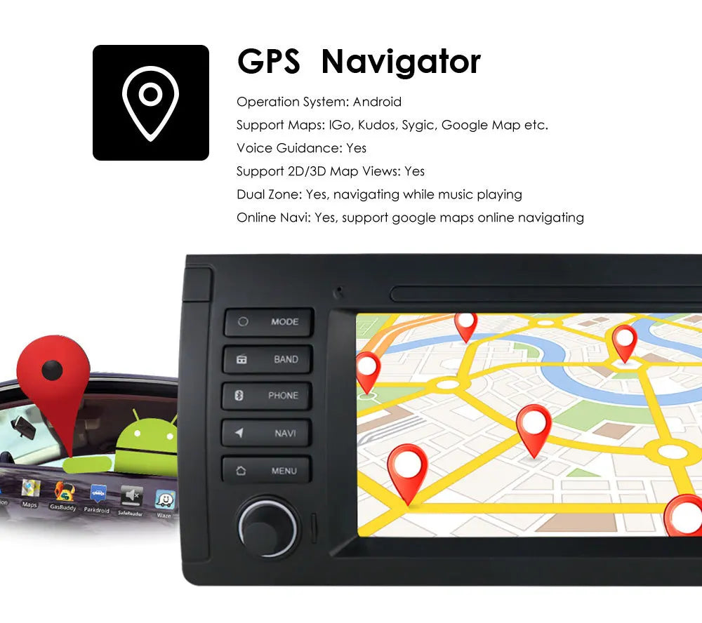 Android Radio For E39 E53