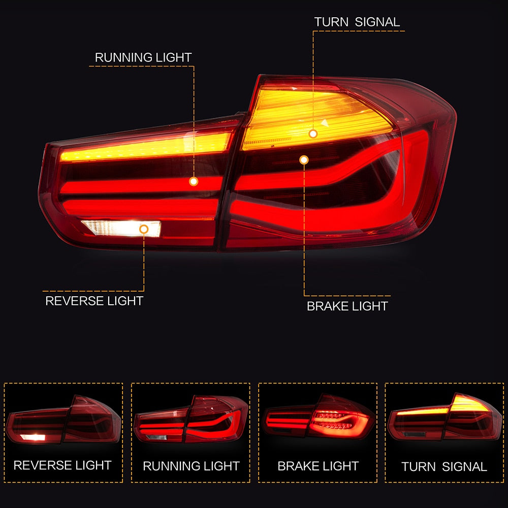 LCI Look LED Taillights F30 F80