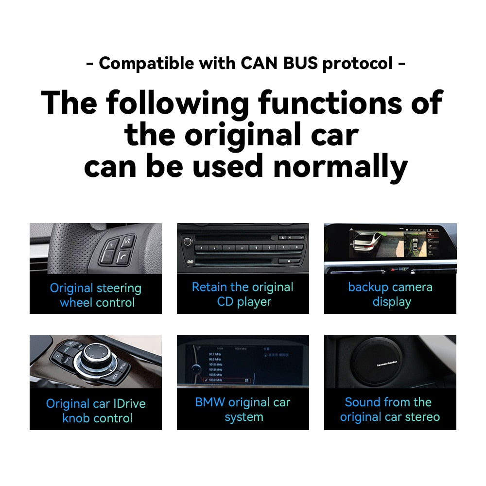 Carplay Android Head Unit 11 inch E90 E91 E92 E93