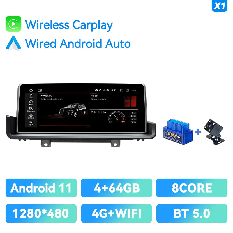 Carplay Android Head Unit 11 inch E90 E91 E92 E93
