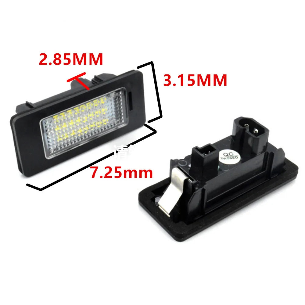 License Plate Light For E39 E60 E61 E90 E91 E92 E93 E70 E71 E82 E88