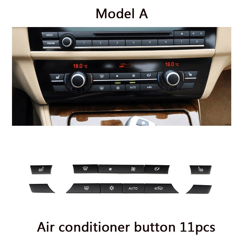 Climate Control Button Replacement Kit BMW F10 F11 F01 F02 F06 F07 F12