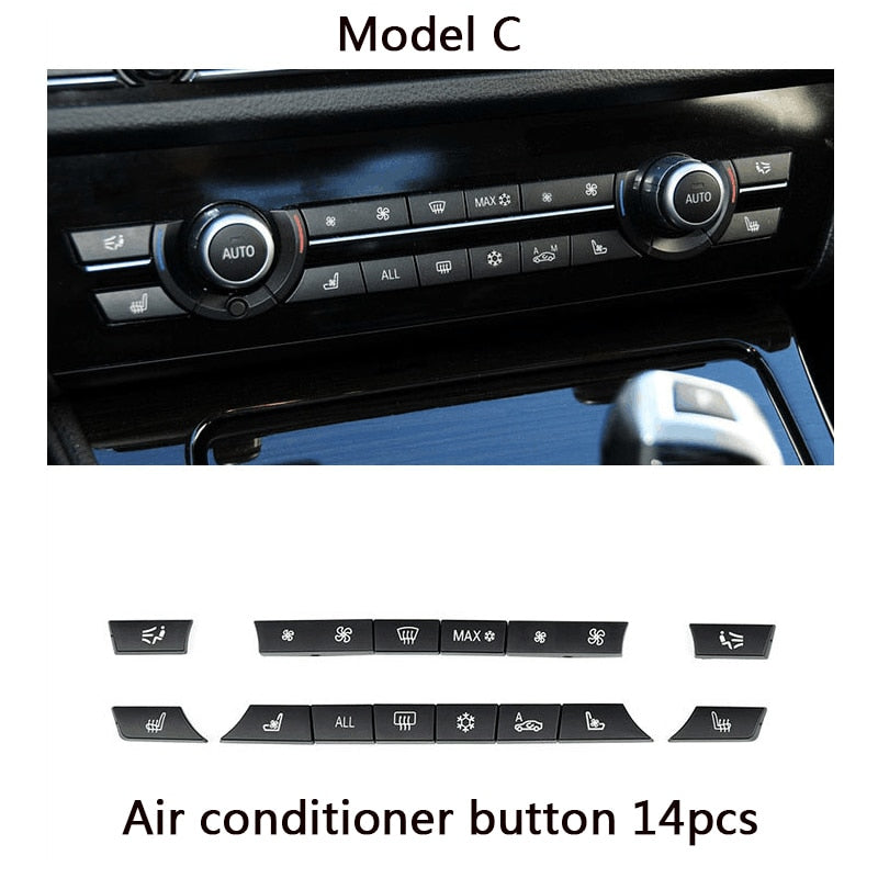 Climate Control Button Replacement Kit BMW F10 F11 F01 F02 F06 F07 F12