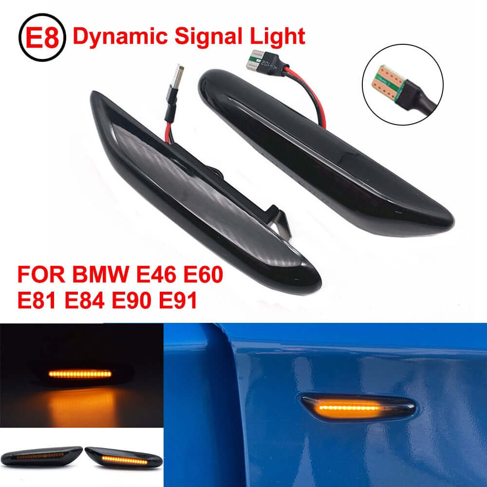 2pcs LED Dynamic Side Marker - Sequential Blinker