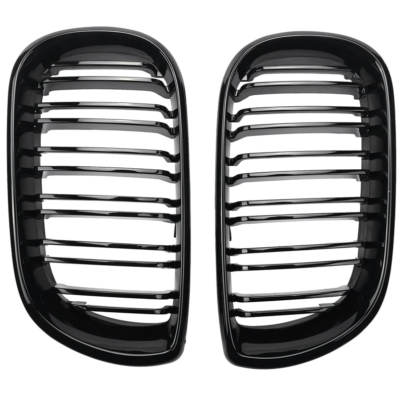 Double Gloss Kidney Grill E46 Facelift Sedan