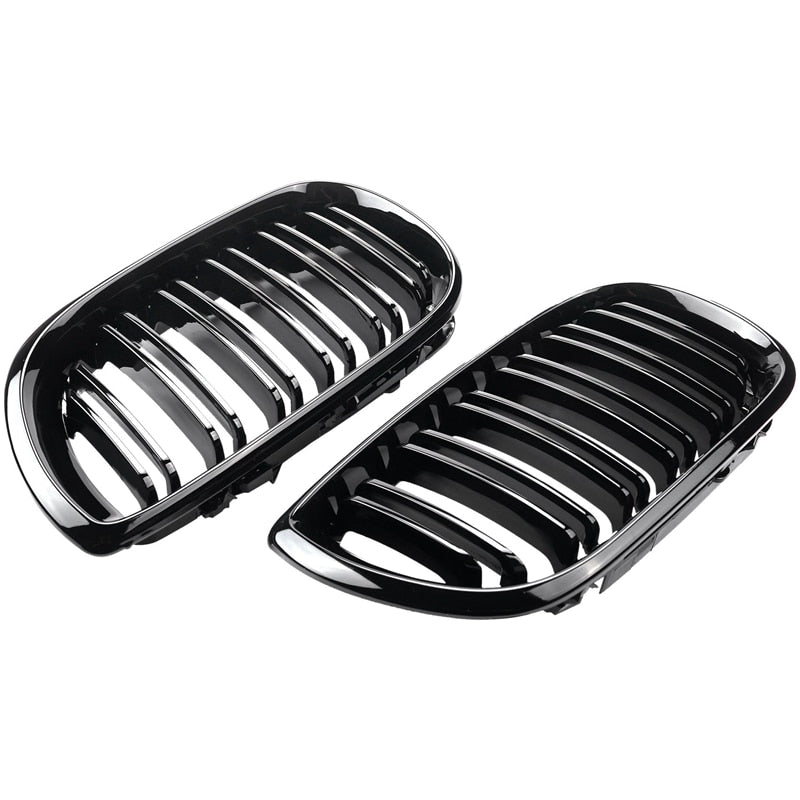 Double Gloss Kidney Grill E46 Facelift Sedan
